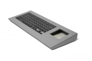 product keyboard with soft-feel finish